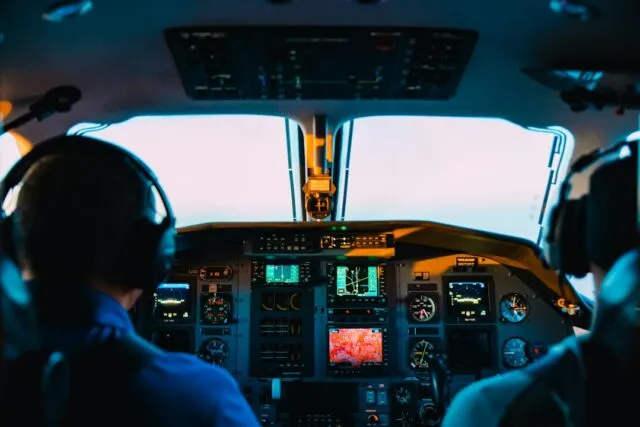 Photo flight information guide